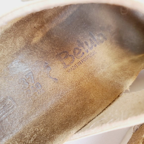 Birkenstock Mayari White Sandals Size 6 - Picture 5 of 6